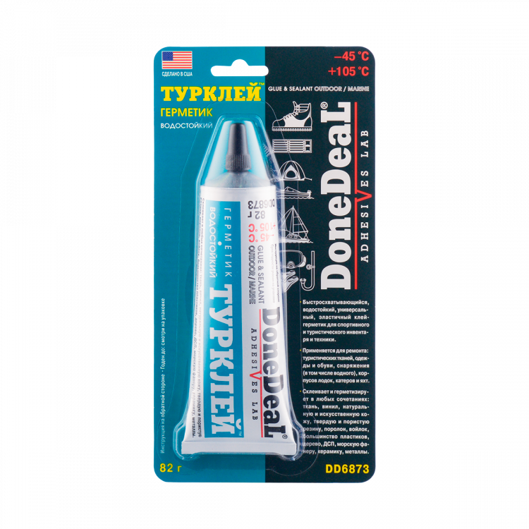 DoneDeaL  Клей-герметик Турклей водостійкий 82гр DD6873