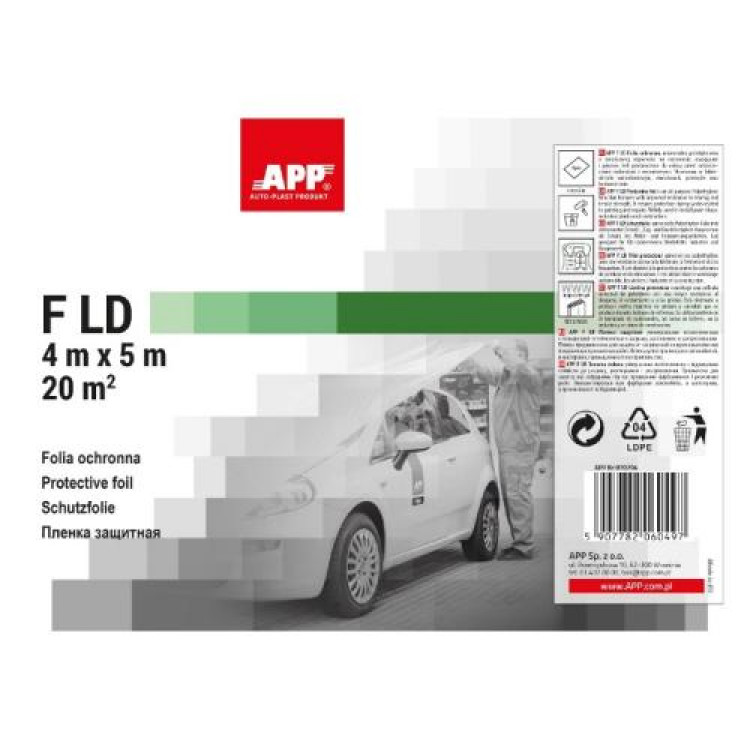 APP Плівка захисна 4м х 5м F LD