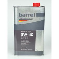 Олива моторна Barrel Betta-Pao 5W-40 4л.