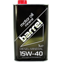 Олива моторна Barrel Diesel-Mineral SHPD 15W-40 1л.