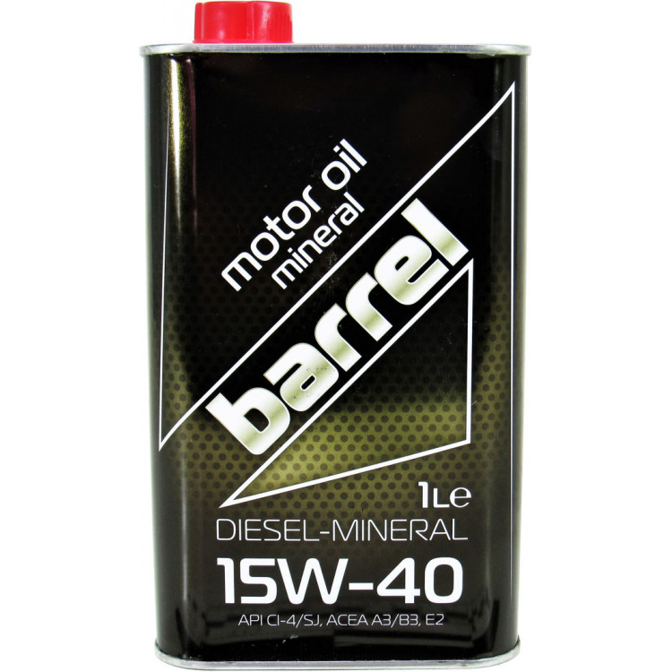 Олива моторна Barrel Diesel-Mineral SHPD 15W-40 1л.