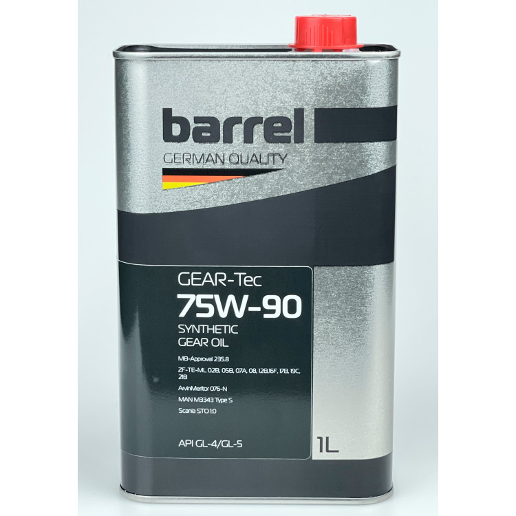 Олива трансмісійна Barrel Gear-Tec 75W-90 1л.