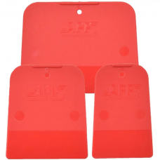 APP STS-2  Шпателі пластикові з сополімера (червоні, 3шт)