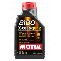 Олива моторна MOTUL 8100  X-cess gen2 5W-40 1л 109774