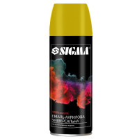 SIGMA Емаль універсальна акрилова RAL 9006 сріблястий 400мл