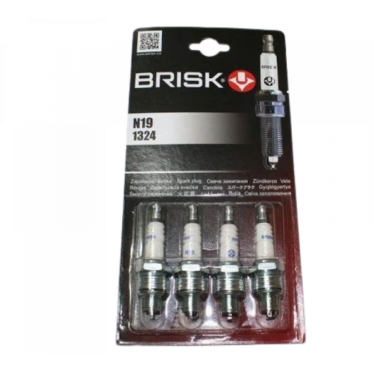 BRISK Свічки Сlassic N19 короткі (1уп -4шт)