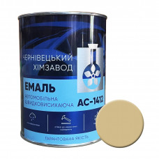 Емаль автомобільна AC-1412 чорна 1 л