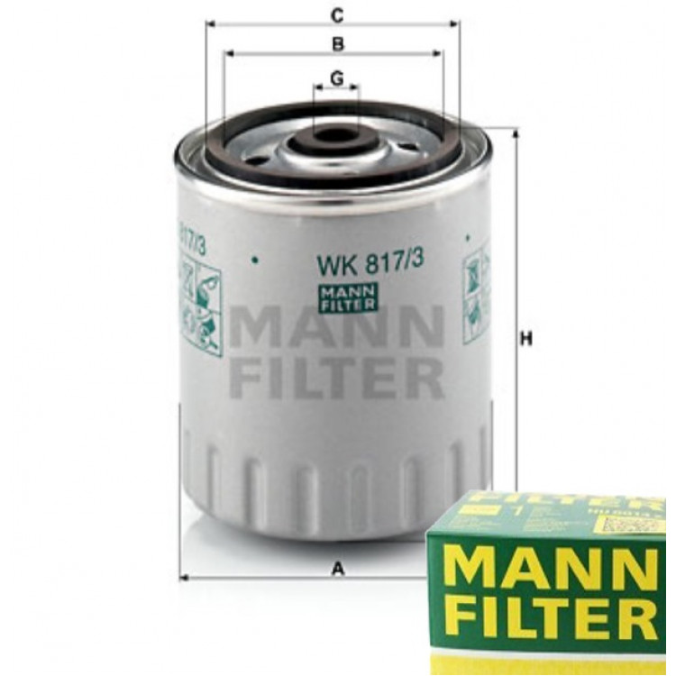 MANN WK817/3X