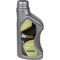 Олива трансмісійна V8 Syngear  75W-90   GL-5  1л
