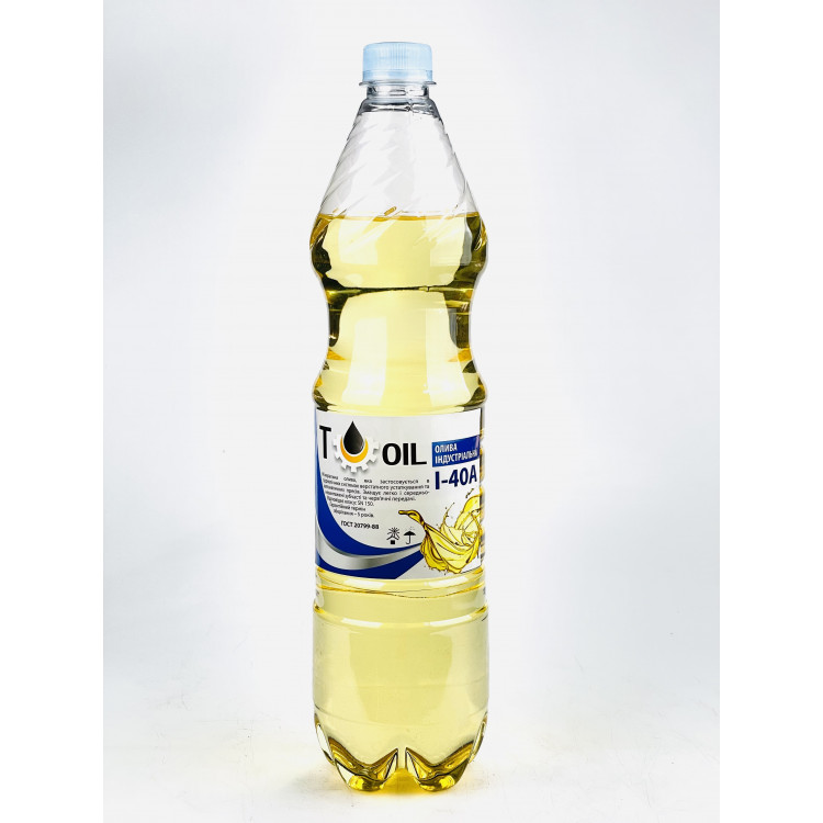 Олива індустріальна T-OIL  І-40 1,2 л