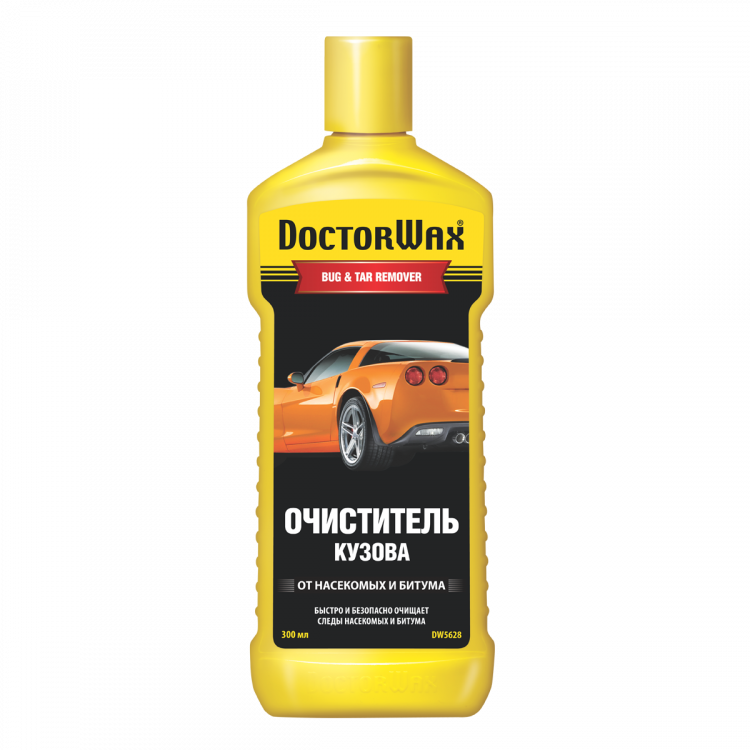DoctorWax  Очисник кузова від бітума та комах 300мл DW5628