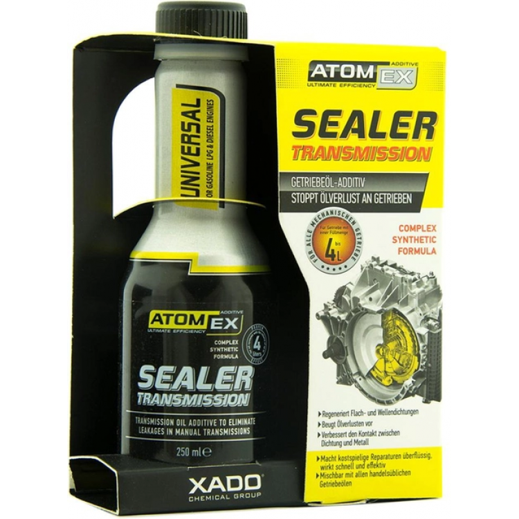 Стоп-теча для трансмісії ATOMEX Sealer Transmission XADO 250мл  ХА 43813
