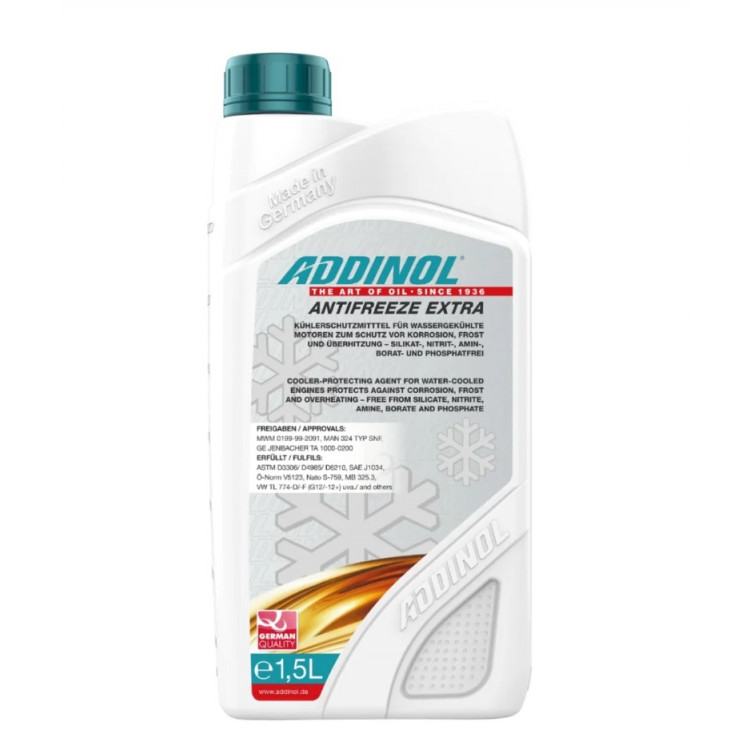 ADDINOL Антифриз концентрат червоний G12+ 1.5л