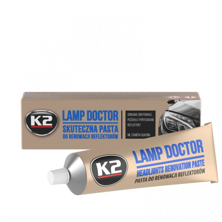 К2 Lamp Doctor Паста для полірування фар  60г L3050