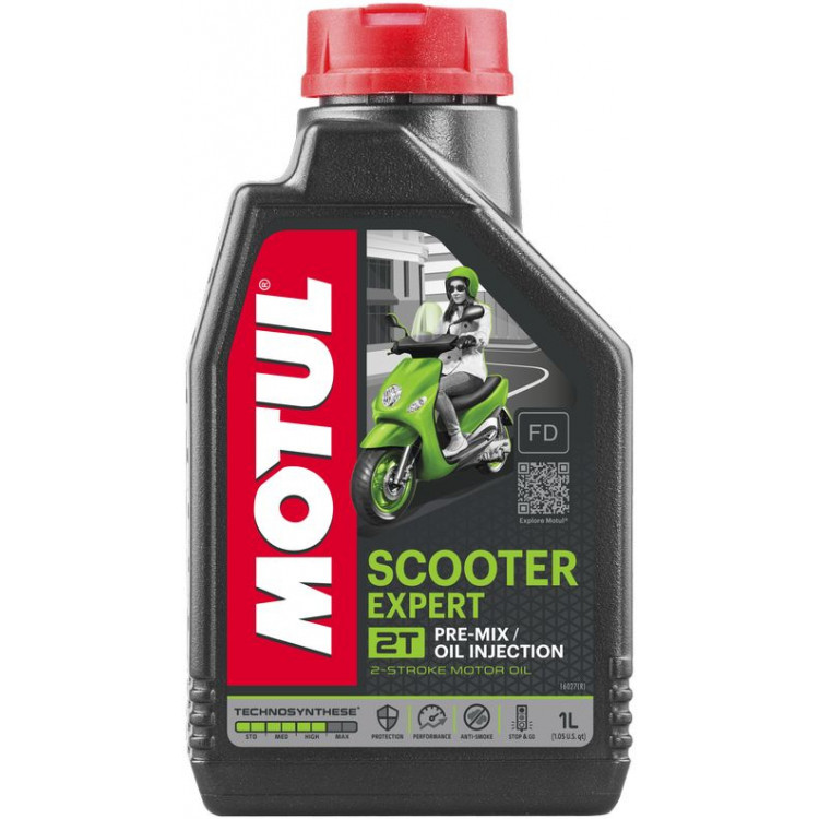 Олива мото  MOTUL Scooter Expert 2T 1л 101254