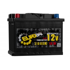 Акумулятор EVOLUTION Eurobat 60Ah/12V/510A