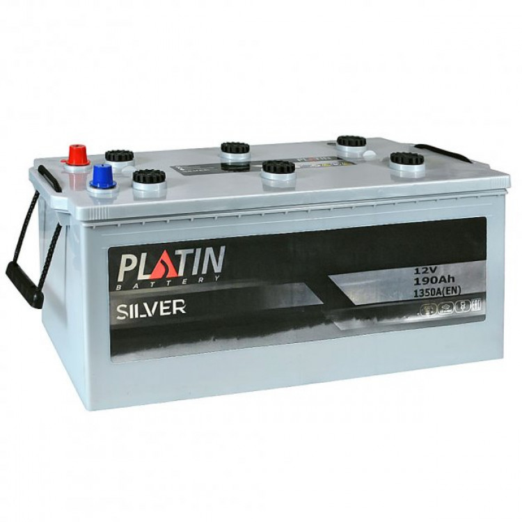 Акумулятор PLATIN SILVER 190Ah/12V/1350A