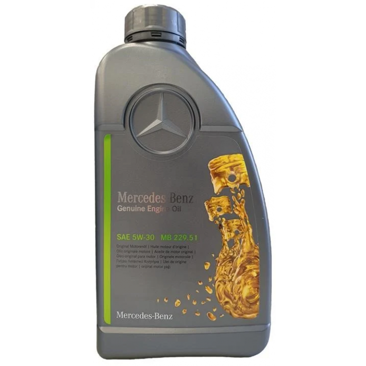 Олива моторна Mercedes-Benz Genuine Engine Oil MB 229.51 5W-30 5л.