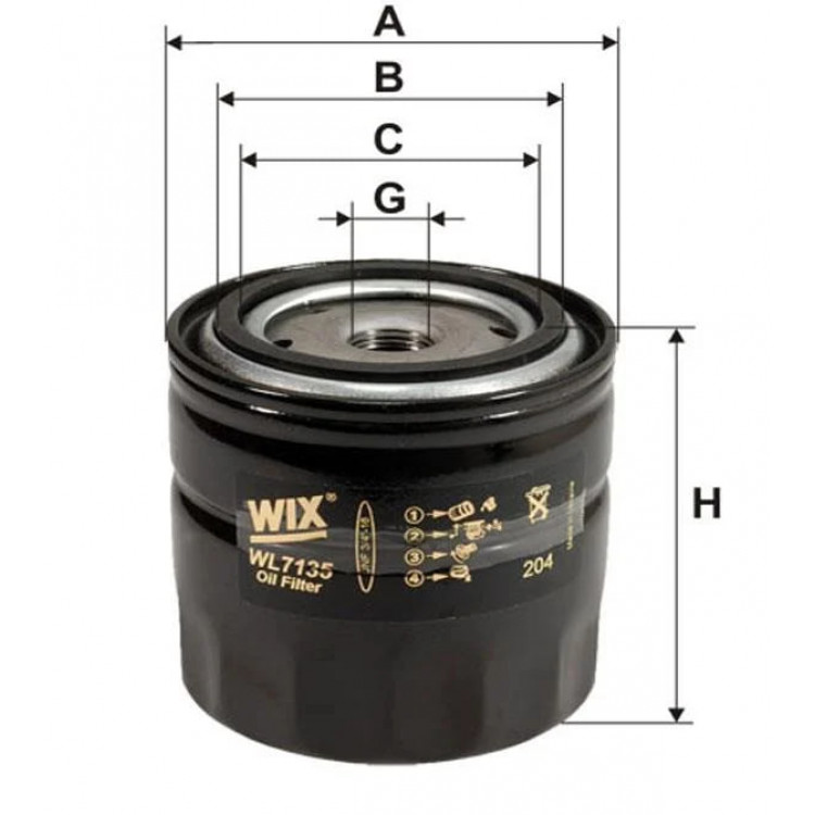 WIX WL7135 (OP576)