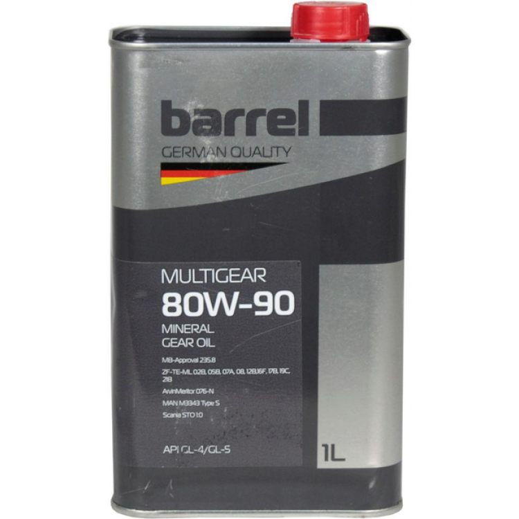 Олива трансмісійна Barrel  MultiGear 80W-90 1л