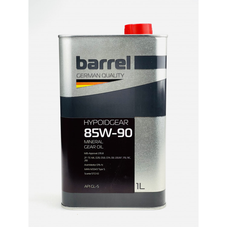 Олива трансмісійна Barrel HypoidGear 85W-90 1л.