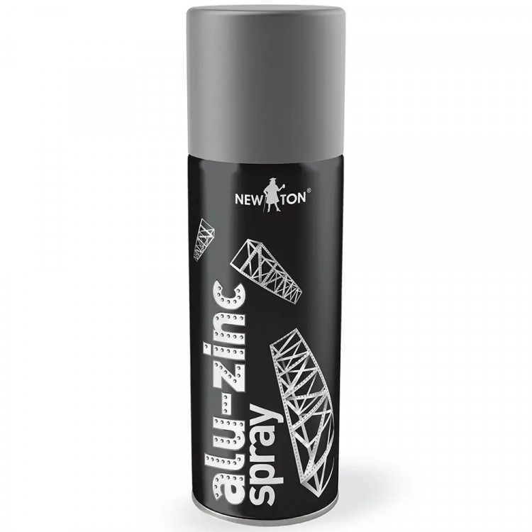 NEW TON Емаль Alu-Zinc spray 400 мл