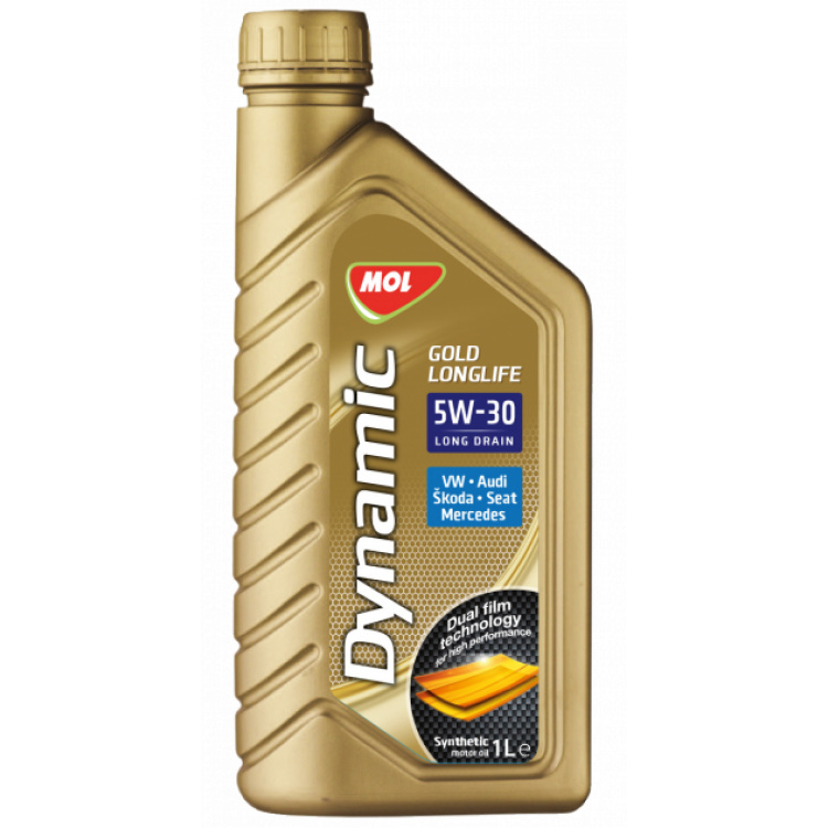 Олива моторна MOL Dynamic Gold Longlife 5W-30 1л