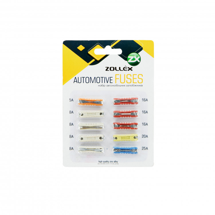 Zollex Запобіжники 10шт (VAZ) 12005