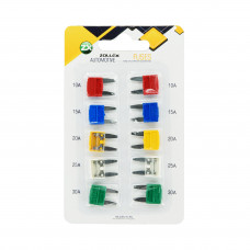 Zollex Запобіжники 10шт (mini) 12004