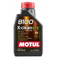 Олива моторна MOTUL 8100 X-clean EFE 5W-30 1л. 109470
