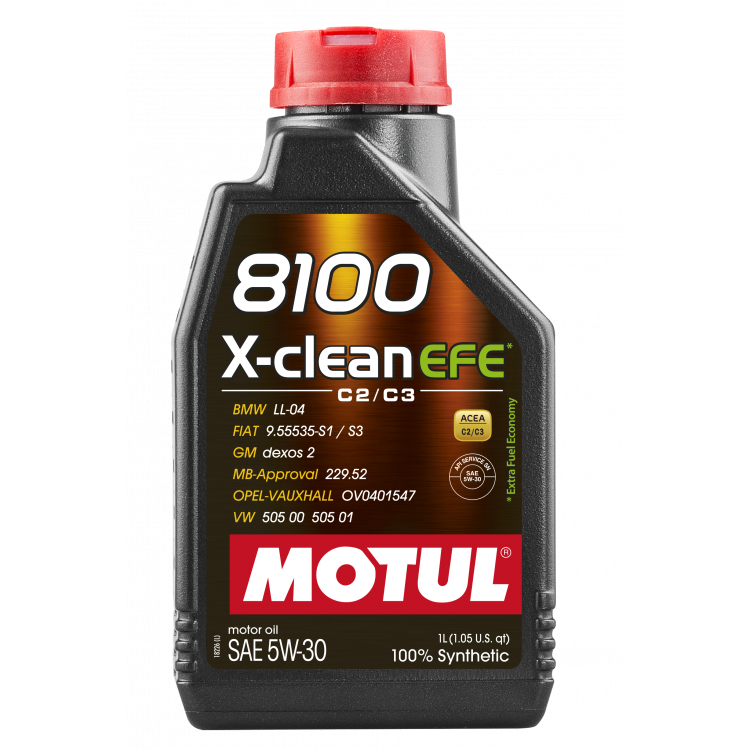 Олива моторна MOTUL 8100 X-clean EFE 5W-30 1л. 109470