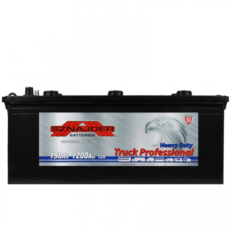 Акумулятор SNAJDER Truck Freeway HD Evilution 190Ah/12V/1200A