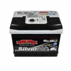 Акумулятор SNAJDER Silver 60Ah/12V (600A) +-