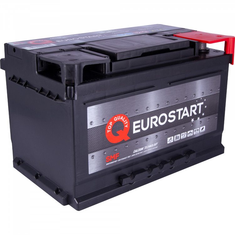 Акумулятор EUROSTART 74Ah/12V/700A (правий +)