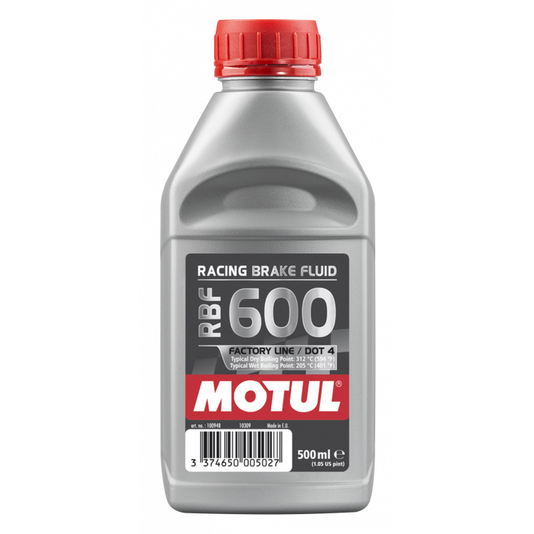 Гальмівна рідина MOTUL RBF 600  DOT-4  0.5л •100948•