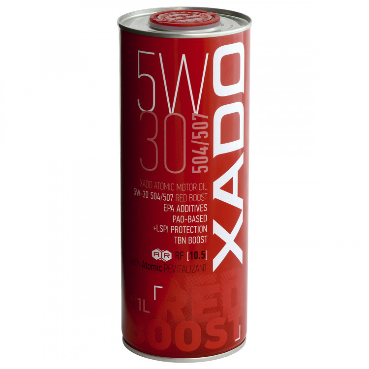 Олива моторна XADO Atomic Oil 5W-30 504/507 Red Boost 4л XA 26296