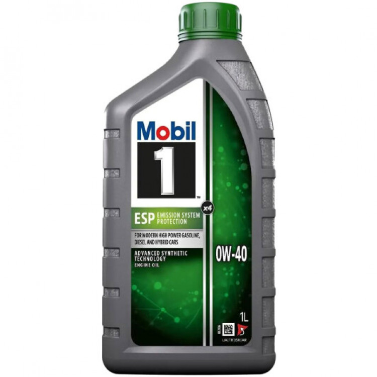 Олива моторна Mobil 1  ESP X4  0W-40  1л