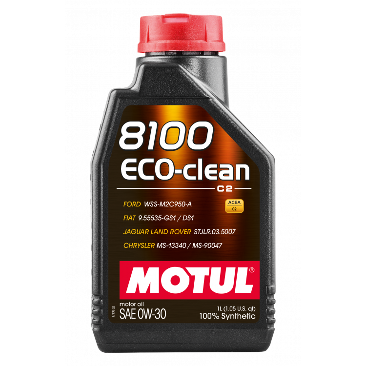 Олива моторна MOTUL 8100 ECO-Clеan 0W-30 5л, 102889