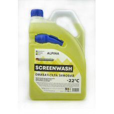 Склоомивач зимовий ALPINA  Bubble Gum (з лійкою) -22С  4.5л
