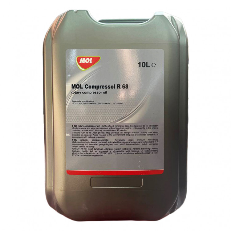 Олива компресорна MOL Compressol R 68   10л