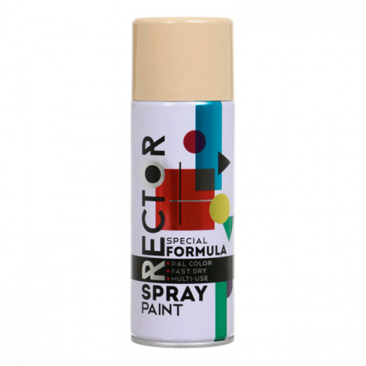 RECTOR Фарба універсальна RAL 1001 бежева 400 мл
