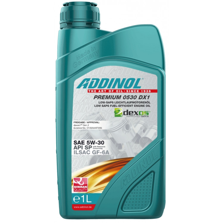 Олива моторна Addinol Premium 0530 DX1 5W-30 1л.