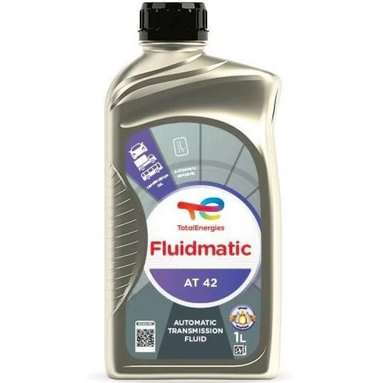 Олива для АКПП та ГУР TOTAL Fluidmatic AT 42 1л (Dexron III G)