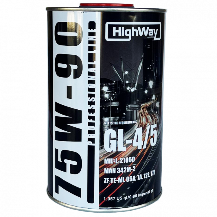Олива трансмісійна HighWay 75W-90 1л