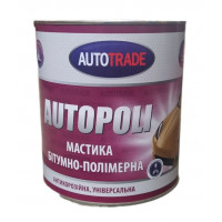 AUTOTRADE AUTOPOLI Мастика бітумно-полімерна 1л