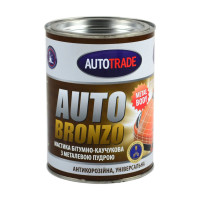 AUTOTRADE Мастика бітумно-каучукова бронза 1л