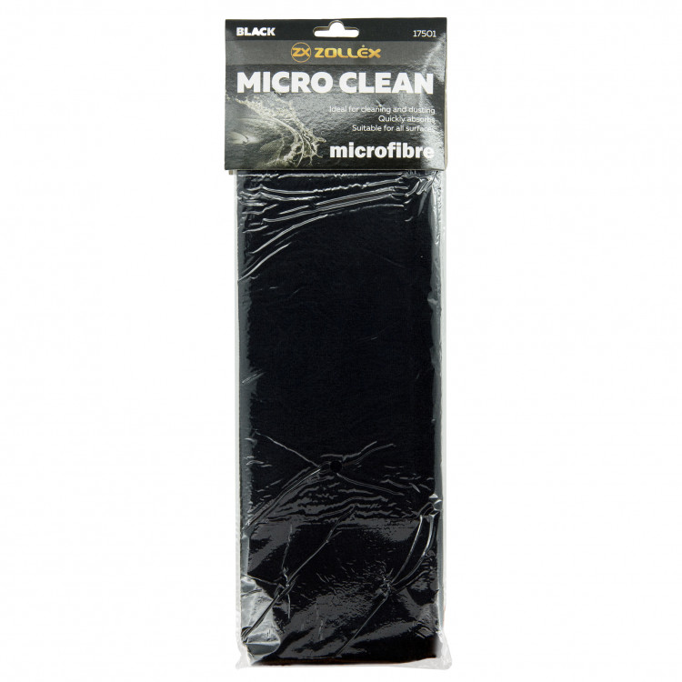 Zollex серветка мікрофібра (чорна) 17501