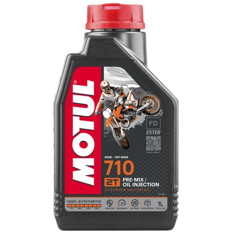 Олива мото  Motul 710  2T  1л. 104034