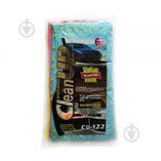 CleanUP-Серветка мікрофібра універсальна 25x25см 6шт