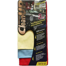 CleanUP-Серветка мікрофібра універсальна 30x35см 3шт